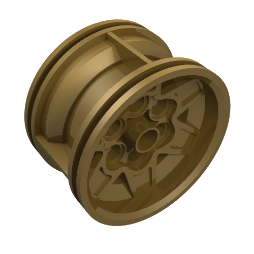 Part 56908 - Wheel 43.2mm D. x 26mm Technic Racing Small, 6 Pin