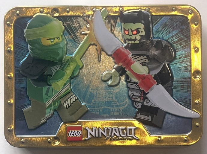 Set 112325 - Lloyd vs. Bone Warrior metal box - De BrickPlaats