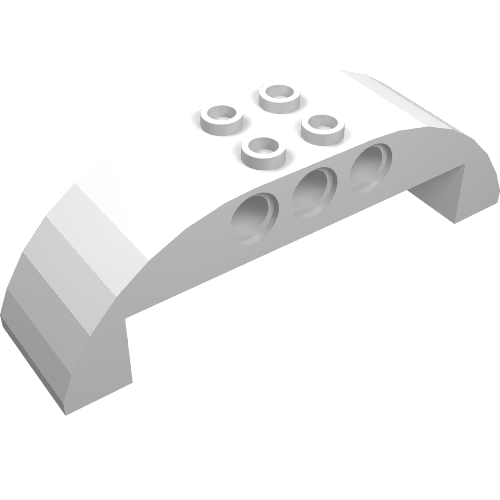 Part 11290 - Slope, Curved 8 x 2 x 2 Double - De BrickPlaats