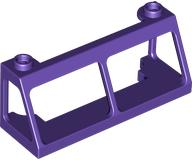 Part 13760 - Windscreen 2 x 6 x 2 Train - De BrickPlaats