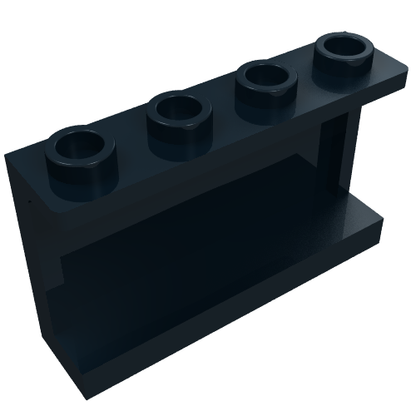 Part 14718 - Panel 1 x 4 x 2 with Side Supports - Hollow Studs - De BrickPlaats