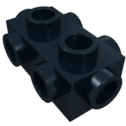 Part 15071 - Minifigure, Weapon Gun, Blaster 1 x 2 x 2/3 with Studs on Sides and Handle - De BrickPlaats