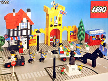Set 1592 - Town Square - Castle Scene - De BrickPlaats