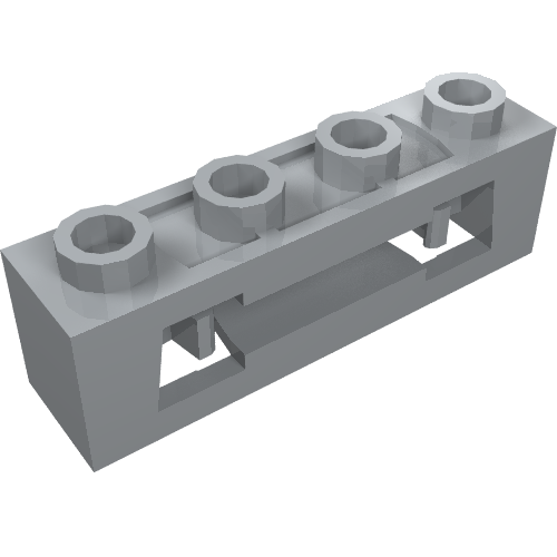 Part 16968 - Projectile Launcher, 1 x 4 with Inside Clips (Disk Shooter) - De BrickPlaats