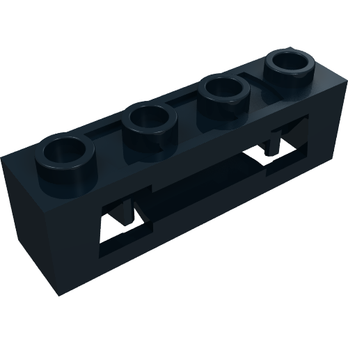 Part 16968 - Projectile Launcher, 1 x 4 with Inside Clips (Disk Shooter) - De BrickPlaats