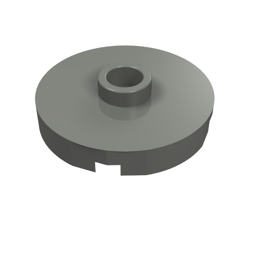 Part 18674 - Tile, Round 2 x 2 with Open Stud - De BrickPlaats