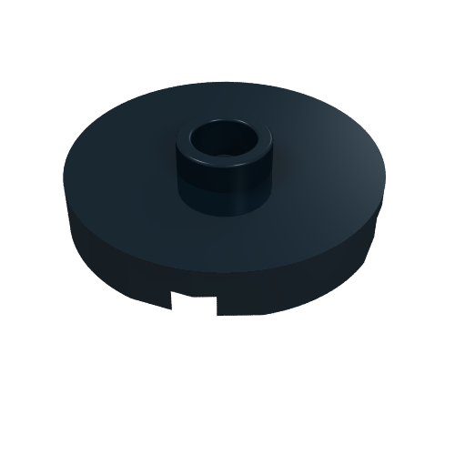 Part 18674 - Tile, Round 2 x 2 with Open Stud - De BrickPlaats