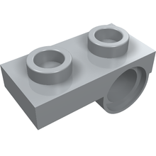Part 18677 - Plate, Modified 1 x 2 with Pin Hole on Bottom - De BrickPlaats