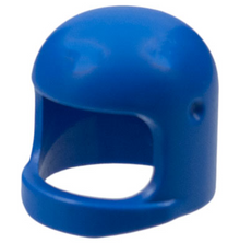 Part 193b2 - Minifigure, Headgear Helmet Space / Town with Thick Chin Strap - with Visor Dimples - De BrickPlaats