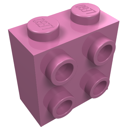 Part 22885 - Brick, Modified 1 x 2 x 1 2/3 with Studs on Side - De BrickPlaats
