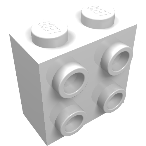 Part 22885 - Brick, Modified 1 x 2 x 1 2/3 with Studs on Side - De BrickPlaats