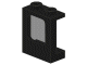 Part 2377c03 - Window 1 x 2 x 2 Plane with Trans-Brown Glass (2377 / 4862) - De BrickPlaats