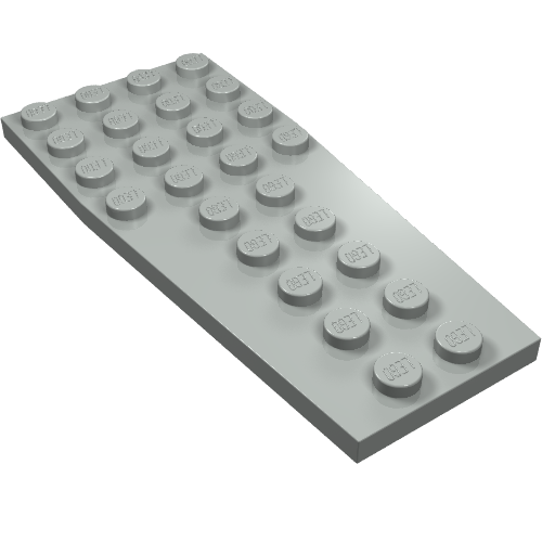 Part 2413 - Wedge, Plate 4 x 9 without Stud Notches - De BrickPlaats