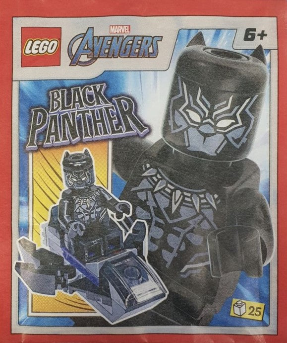 Set 242316 - Black Panther with Jet paper bag - De BrickPlaats