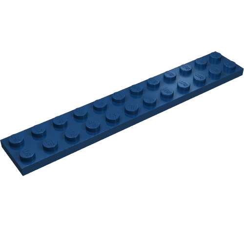 Part 2445 - Plate 2 x 12 - De BrickPlaats