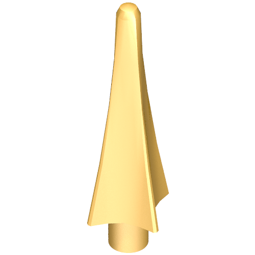 Part 24482 - Minifigure, Weapon Spear Tip with Fins - De BrickPlaats