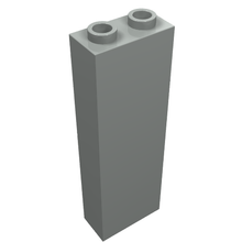Part 2454 - Brick 1 x 2 x 5 - Blocked Open Studs or Hollow Studs - De BrickPlaats