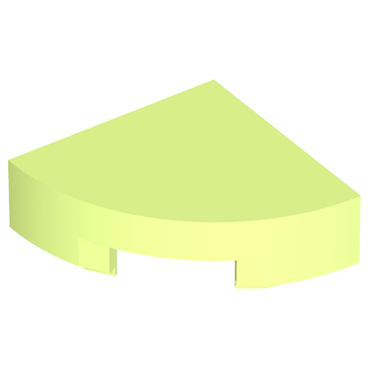 Part 25269 - Tile, Round 1 x 1 Quarter - De BrickPlaats