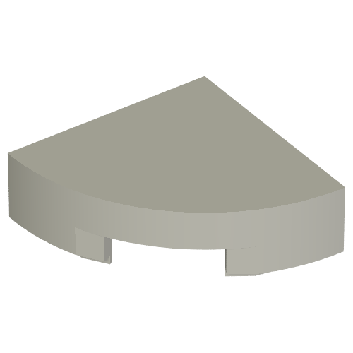 Part 25269 - Tile, Round 1 x 1 Quarter - De BrickPlaats