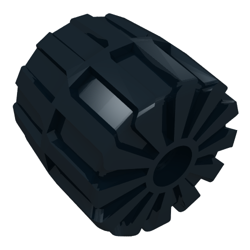 Part 2593 - Wheel Hard Plastic Medium (35mm D. x 31mm) - De BrickPlaats