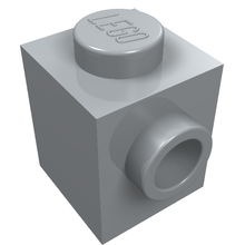 Part 26604 - Brick, Modified 1 x 1 with Studs on 2 Sides, Adjacent - De BrickPlaats