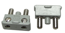 Part 2776c01 - Electric, Connector, 2-Way Male Squared Narrow Short - De BrickPlaats