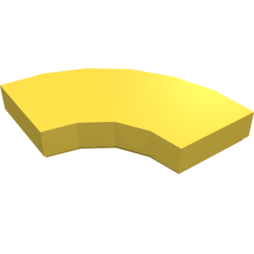 Part 27925 - Tile, Round Corner 2 x 2 Macaroni - De BrickPlaats