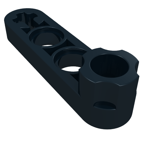 Part 2825 - Technic, Liftarm, Modified Stud Connector Thin 1 x 4 - De BrickPlaats