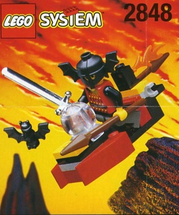 Set 2848 - Fright Knights Flying Machine - De BrickPlaats