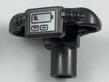 Part 28716pb02 - Minifigure Scuba Tank with Shoulder Pads and Front Panel with Red Low Battery Life Indicator Pattern - De BrickPlaats