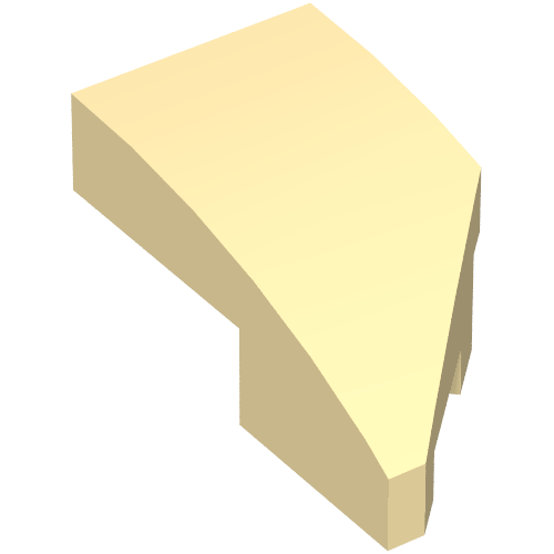 Part 29120 - Wedge 2 x 1 x 2/3 Left - De BrickPlaats