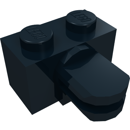 Part 30014 - Arm Holder Brick 1 x 2 with 2 Horizontal Fingers - De BrickPlaats