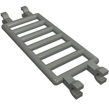 Part 30095 - Bar 7 x 3 with 4 Clips (Ladder) - De BrickPlaats