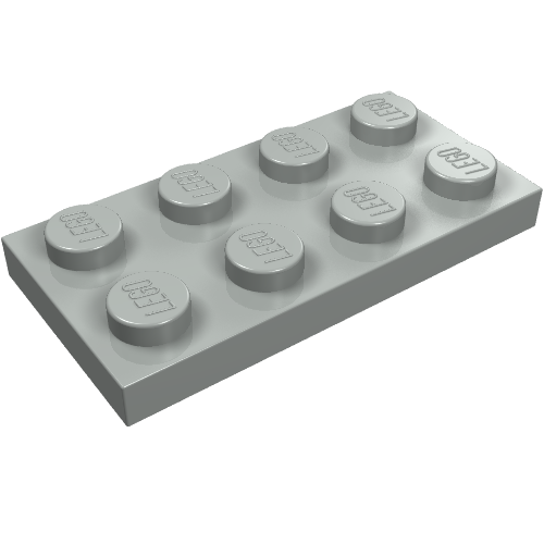 Part 3020 - Plate 2 x 4 - De BrickPlaats