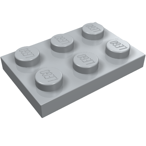 Part 3021 - Plate 2 x 3 - De BrickPlaats