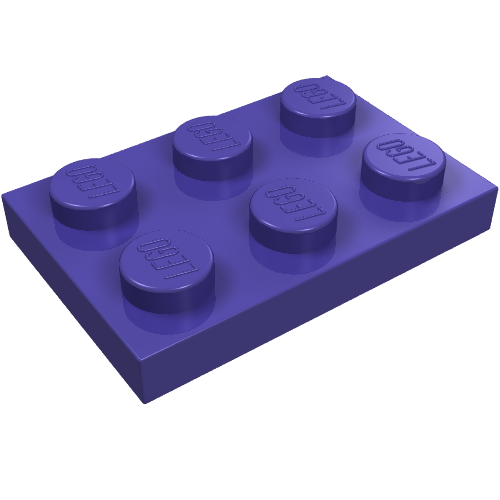 Part 3021 - Plate 2 x 3 - De BrickPlaats