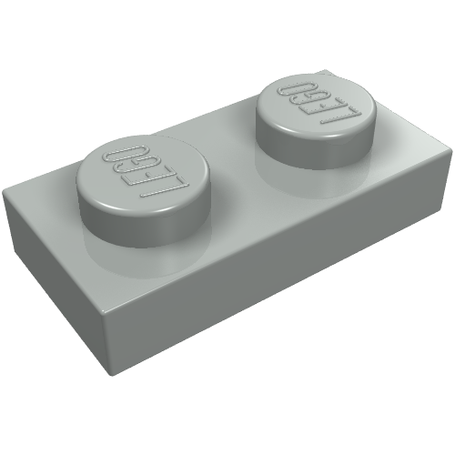 Part 3023 - Plate 1 x 2 - De BrickPlaats