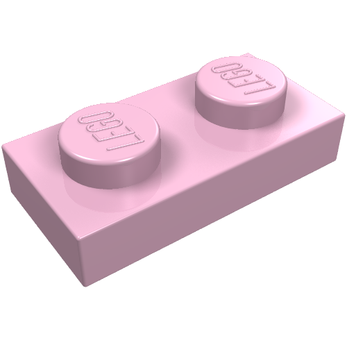 Part 3023 - Plate 1 x 2 - De BrickPlaats