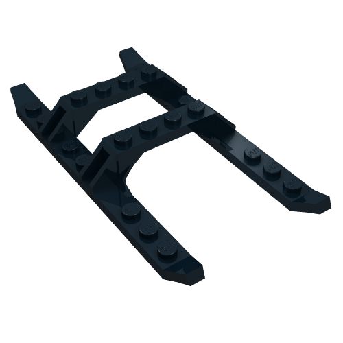 Part 30248 - Helicopter Sled Rails 12 x 6 - De BrickPlaats