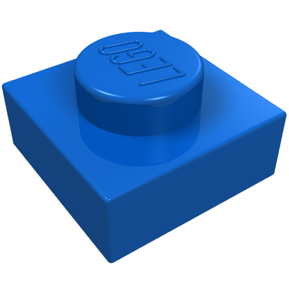 Part 3024 - Plate 1 x 1 - De BrickPlaats