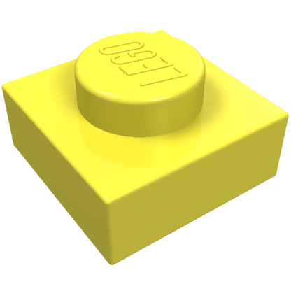 Part 3024 - Plate 1 x 1 - De BrickPlaats