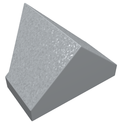 Part 3049b - Slope 45 2 x 1 Double / Inverted - without Bottom Tube or Bottom Stud Holder - De BrickPlaats