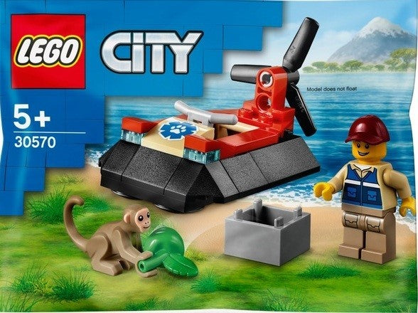 Set 30570 - Wildlife Rescue Hovercraft polybag - De BrickPlaats