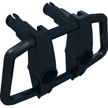 Part 30632 - Vehicle, Grille 6 x 4 x 3 with Two Pins and Two Pin Holes - De BrickPlaats