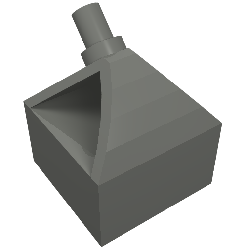 Part 30640 - Vehicle, Steering Wheel Holder 2 x 2 - De BrickPlaats