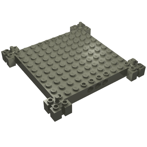 Part 30645 - Brick, Modified 12 x 12 Base - De BrickPlaats