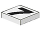 Part 3068p87 - Tile 2 x 2 with Black Number 7 Pattern - De BrickPlaats