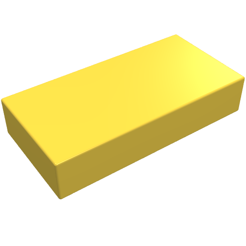 Part 3069a - Tile 1 x 2 without Groove - De BrickPlaats