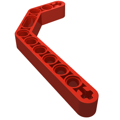 Part 32009 - Technic, Liftarm, Modified Bent Thick 1 x 11.5 Double - De BrickPlaats