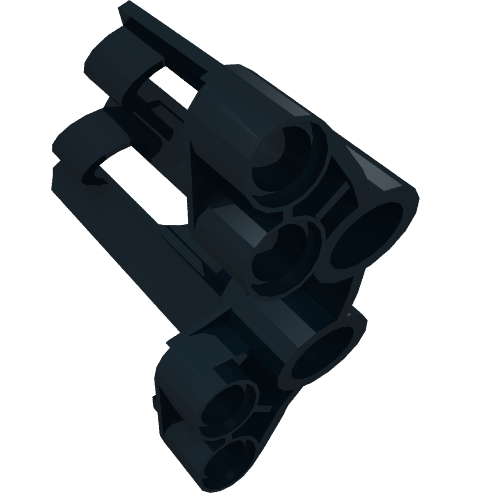 Part 32191 - Technic, Panel Fairing # 2 Large Short, Large Holes, Side B - De BrickPlaats